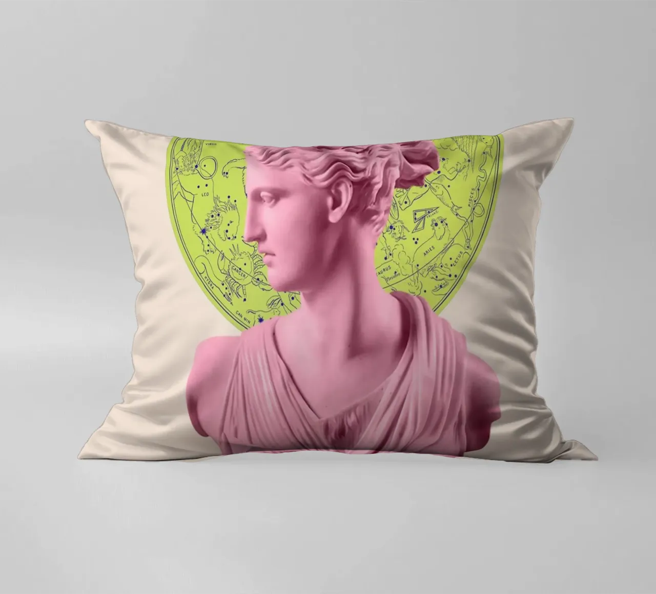 Artemis Neon Stars cuscino da GraceDigitalArtCo