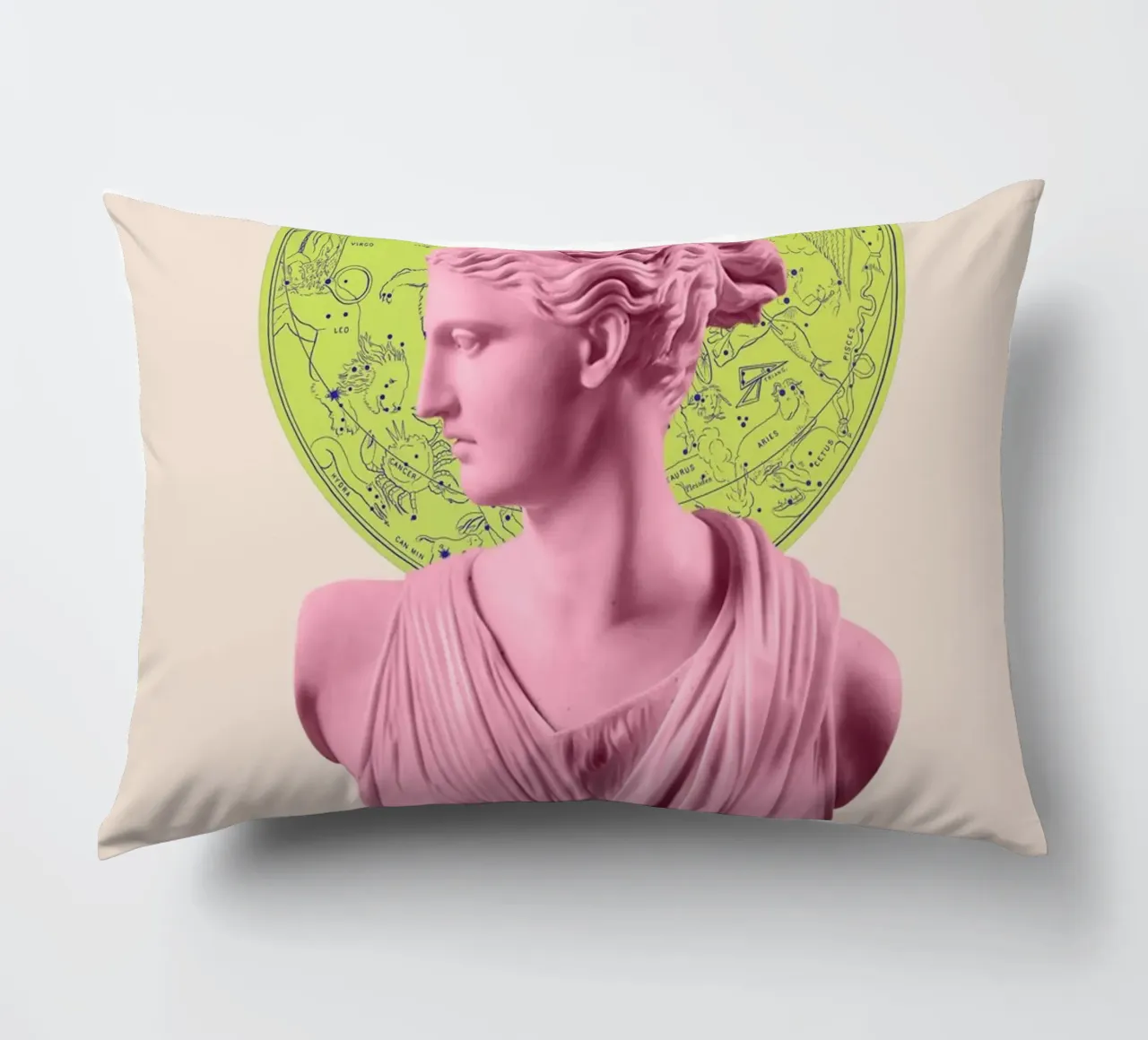 Artemis Neon Stars cuscino da GraceDigitalArtCo