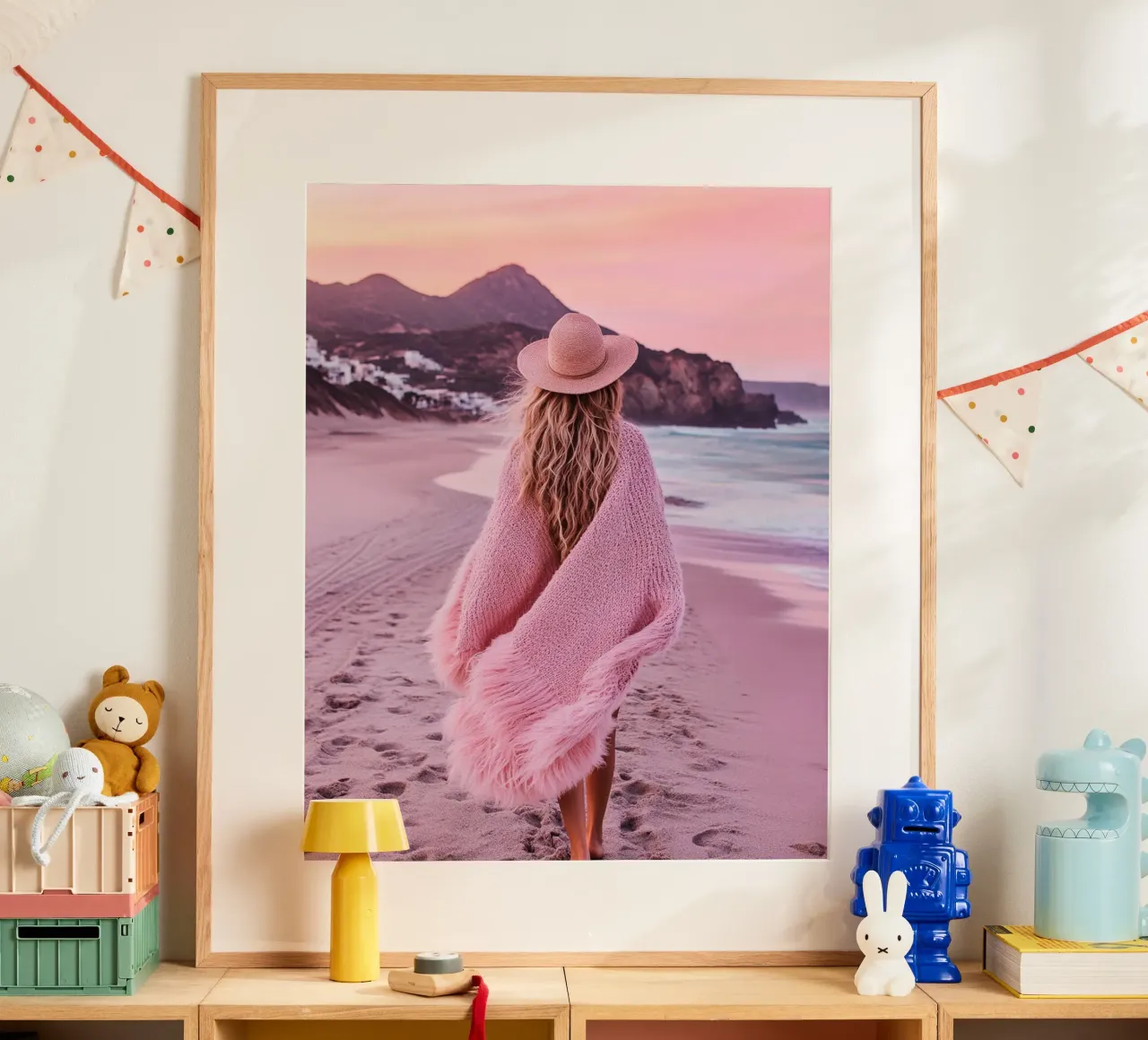 Blush Serenity poster da PhotoVibe Decor