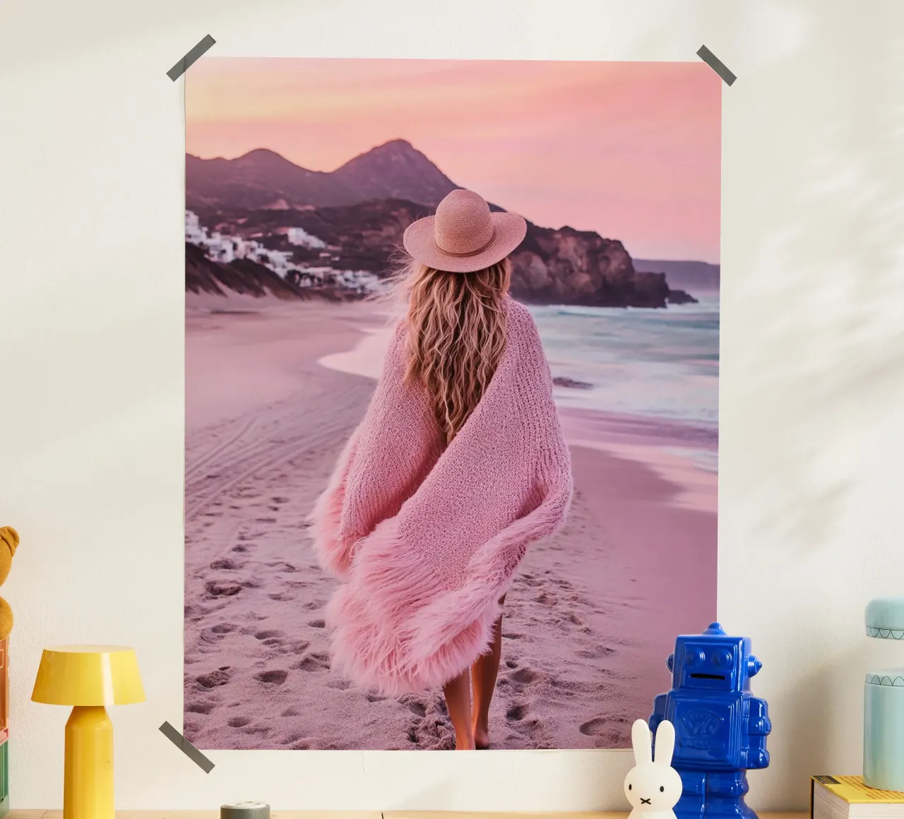 Blush Serenity poster da PhotoVibe Decor