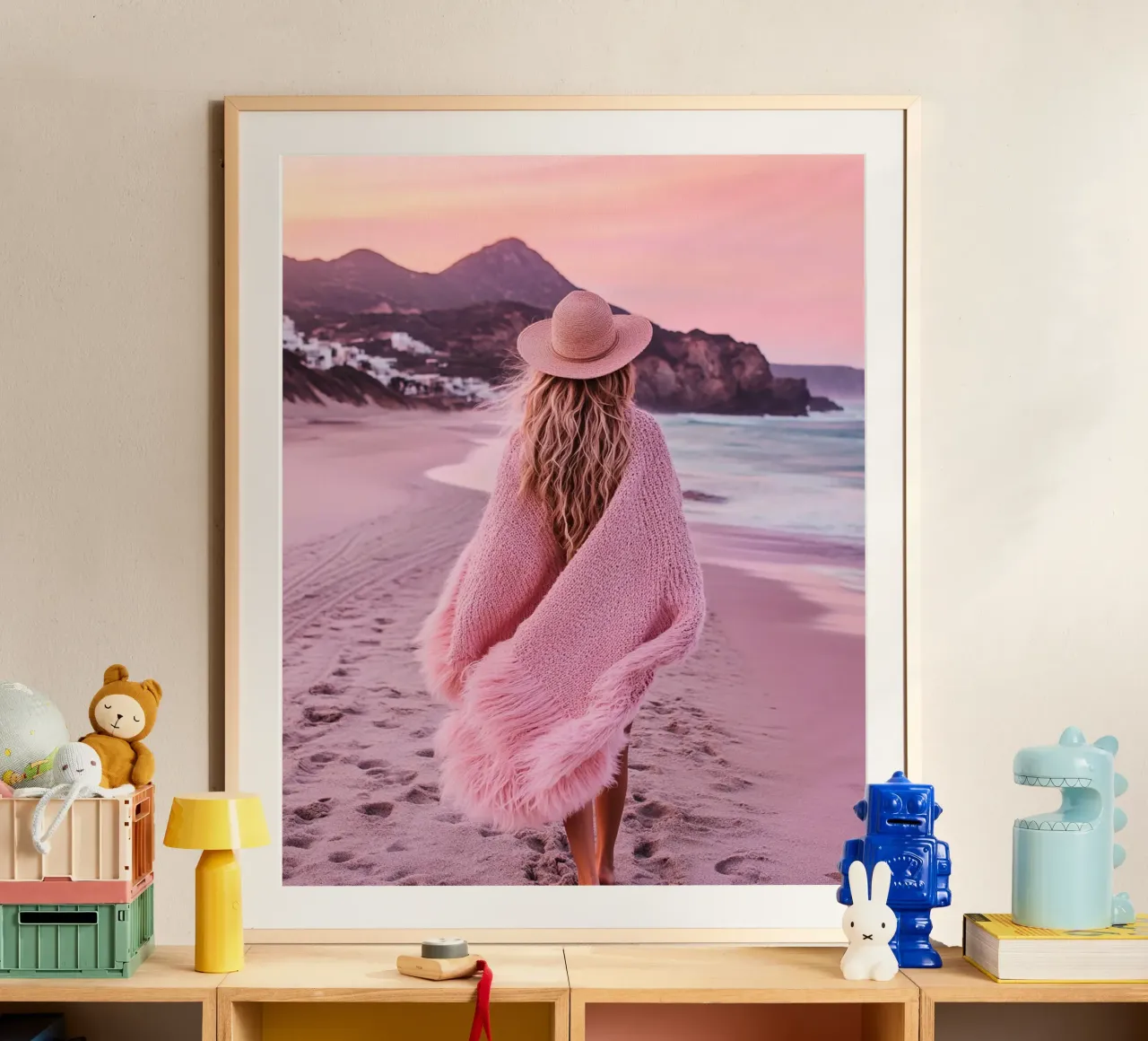 Blush Serenity poster da PhotoVibe Decor