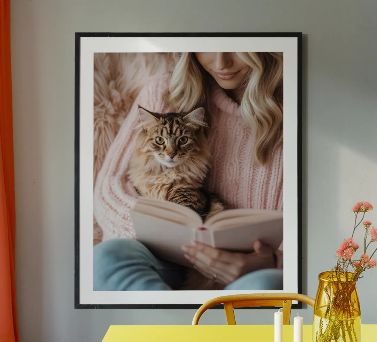 Blush Serenity poster da PhotoVibe Decor