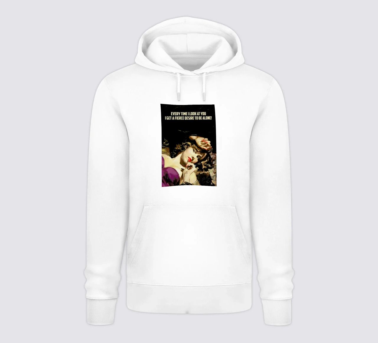 Every Time I Look At You felpa con cappuccio da Gallery Print and Art Limited