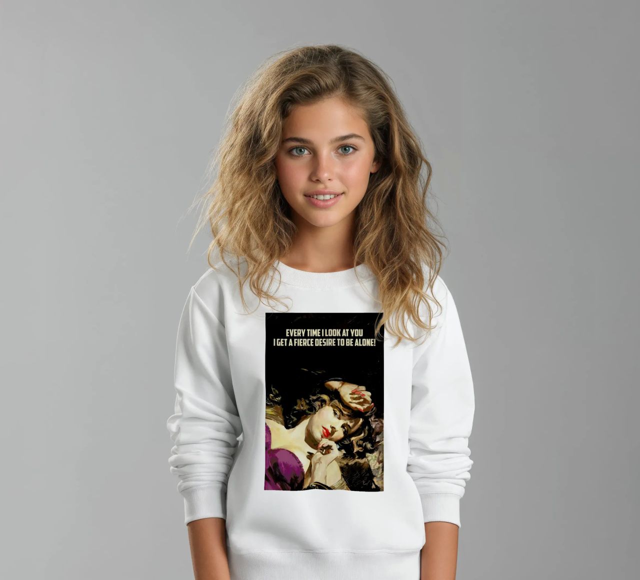 Every Time I Look At You felpa bambino da Gallery Print and Art Limited