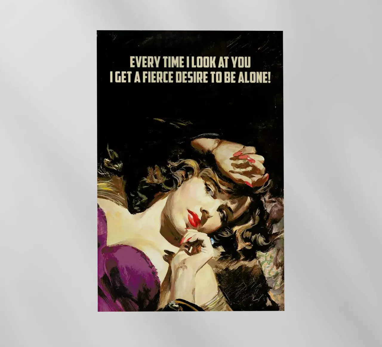 Every Time I Look At You pellicola backlit da Gallery Print and Art Limited