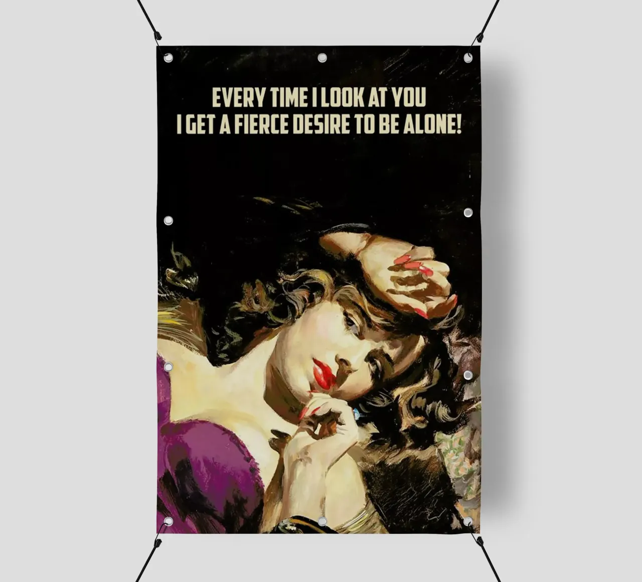 Every Time I Look At You telo in pvc da Gallery Print and Art Limited