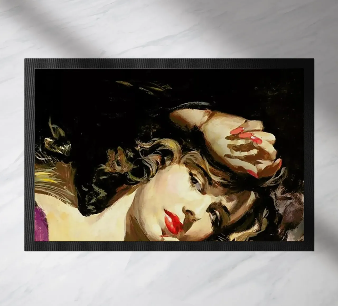 Every Time I Look At You Fußmatte von Gallery Print and Art Limited