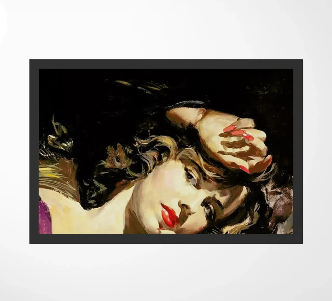 Every Time I Look At You Fußmatte von Gallery Print and Art Limited