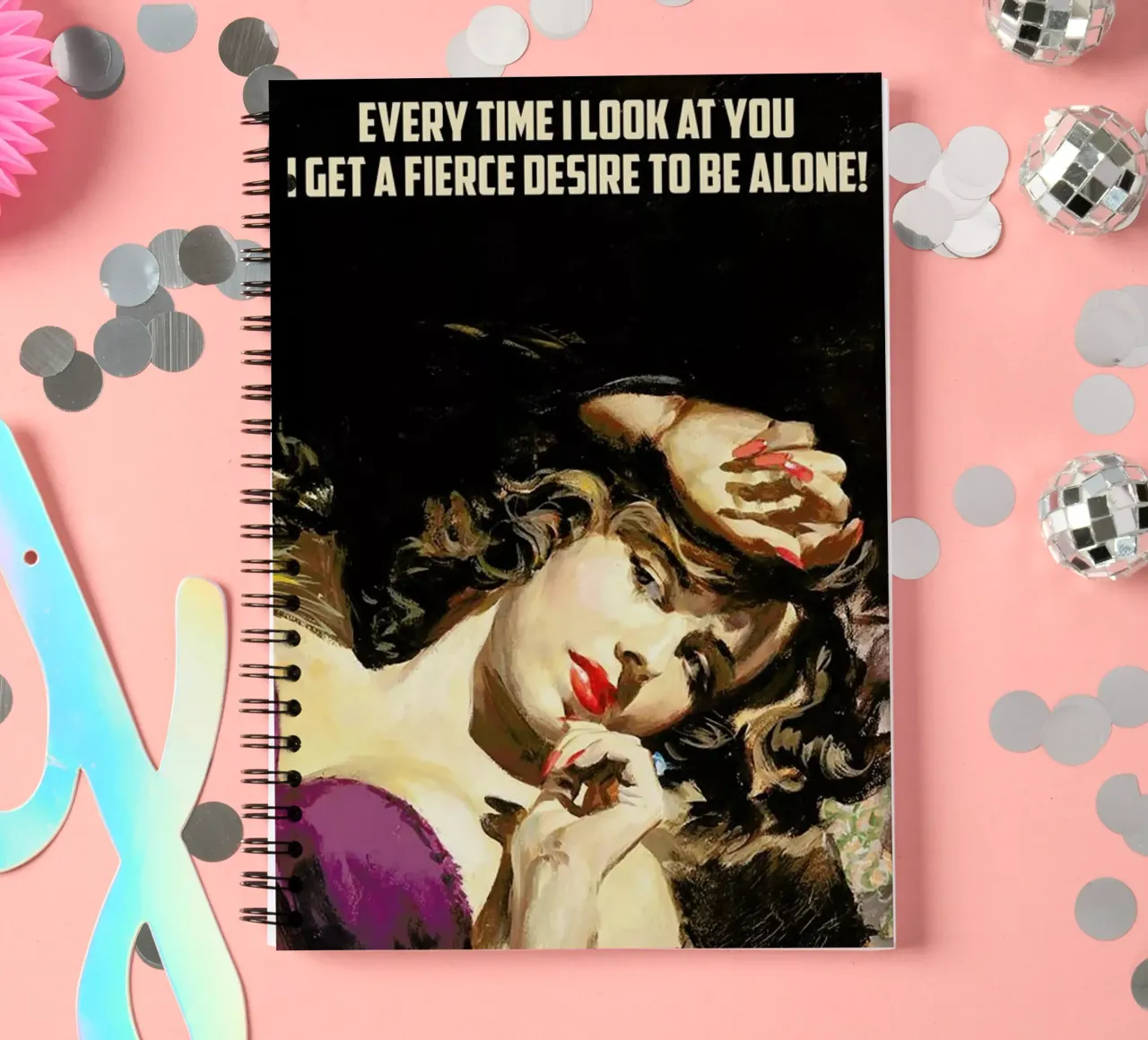 Every Time I Look At You diario ad anelli da Gallery Print and Art Limited