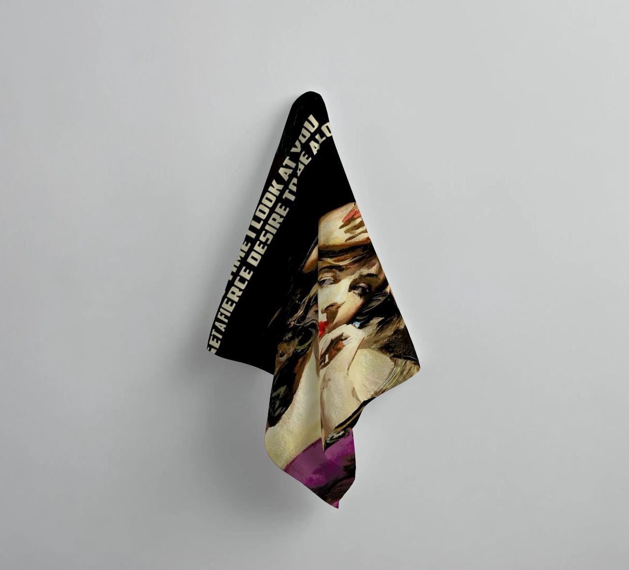 Every Time I Look At You asciugamano da bagno da Gallery Print and Art Limited