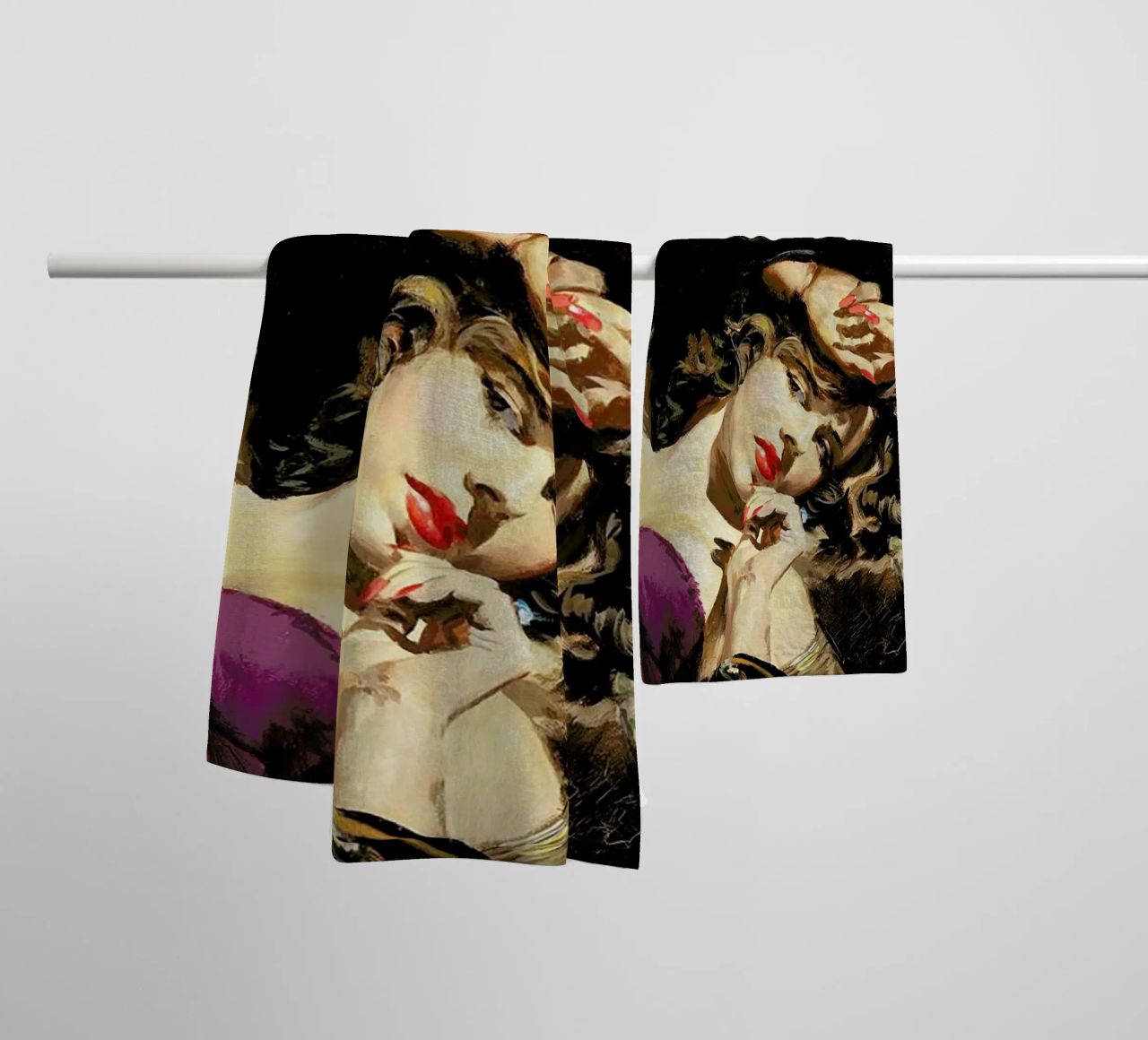Every Time I Look At You asciugamano da bagno da Gallery Print and Art Limited
