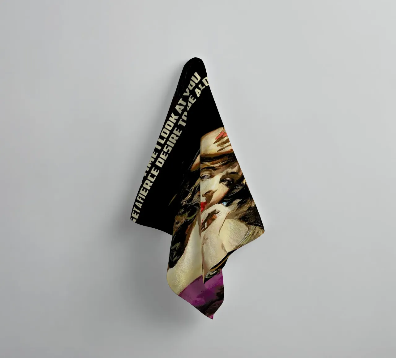 Every Time I Look At You toalla de baño de Gallery Print and Art Limited