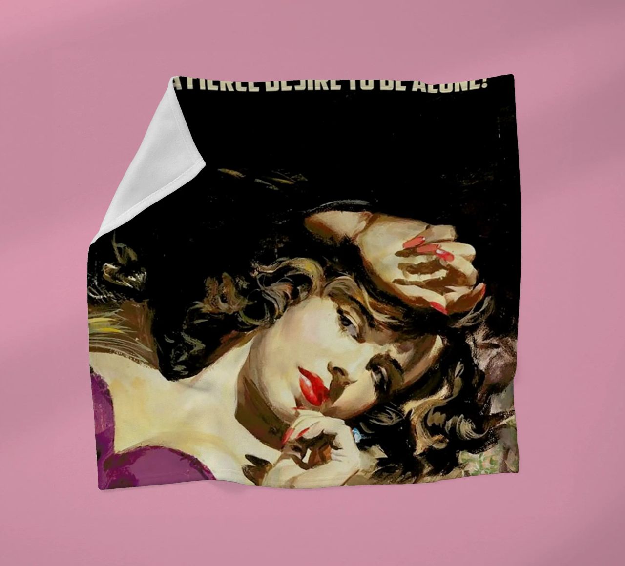 Every Time I Look At You coperta in pile da Gallery Print and Art Limited