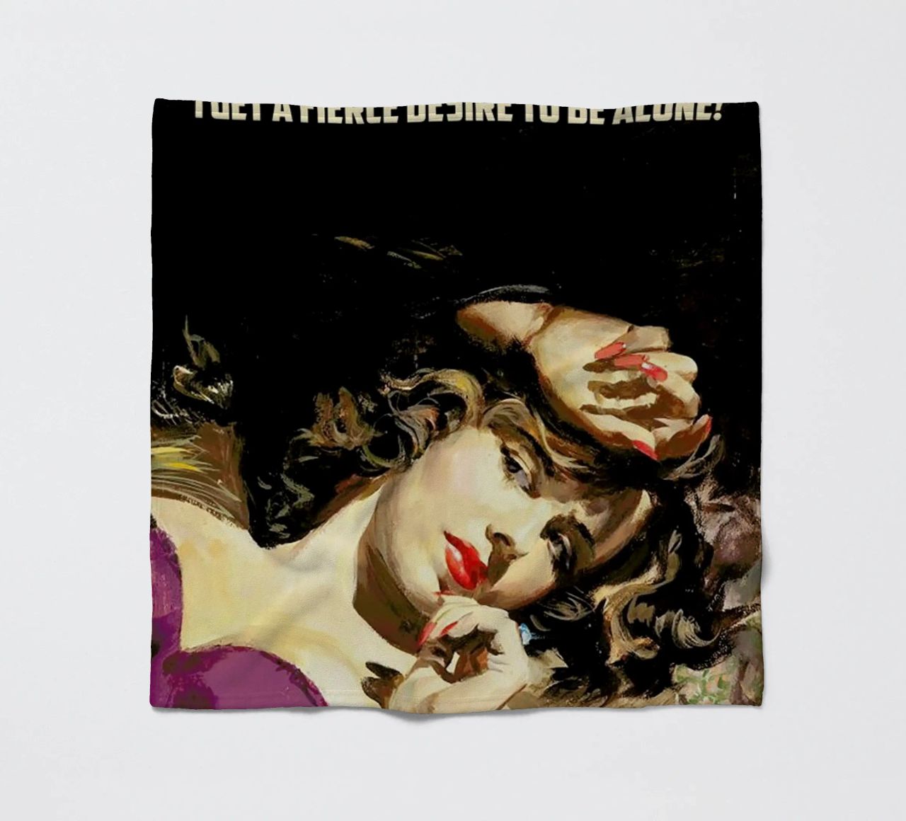 Every Time I Look At You coperta in pile da Gallery Print and Art Limited