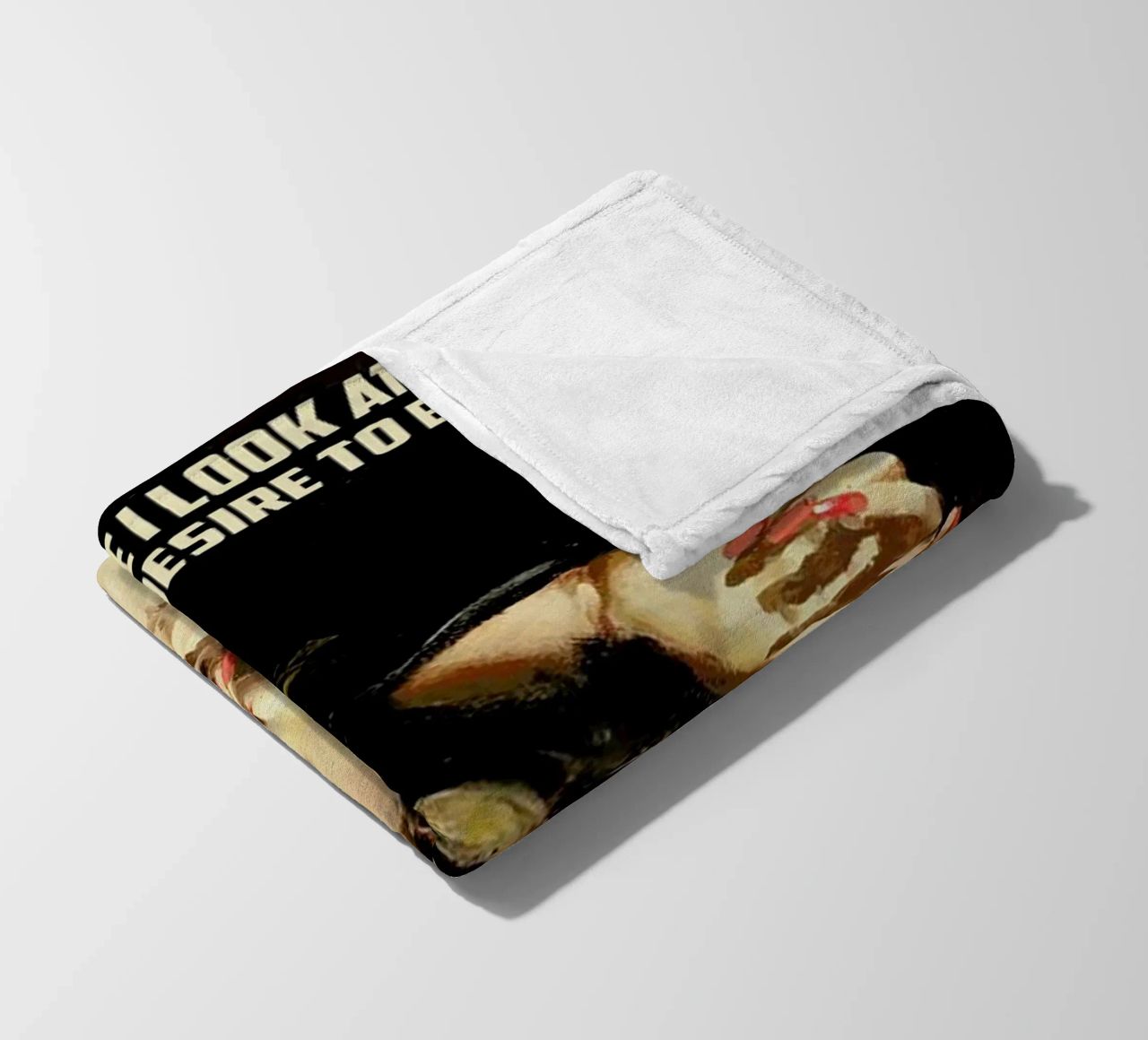 Every Time I Look At You coperta in pile da Gallery Print and Art Limited