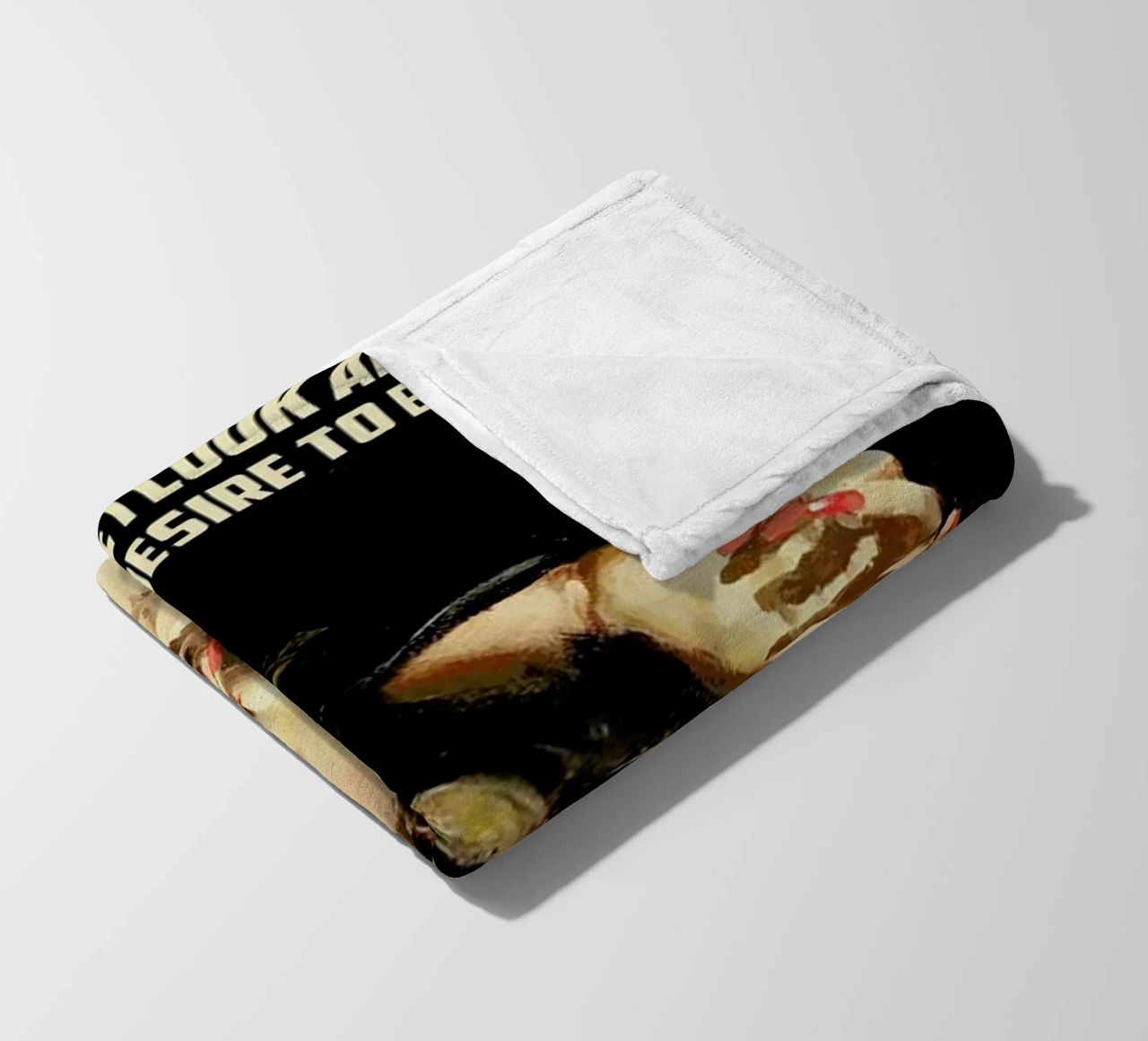 Every Time I Look At You coperta in pile da Gallery Print and Art Limited