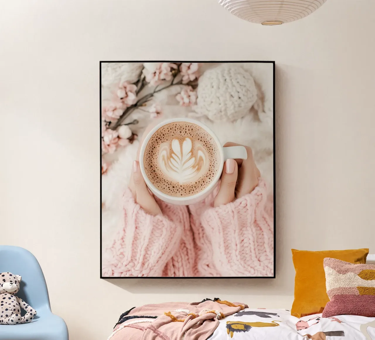 Blush Serenity plexiglass da PhotoVibe Decor