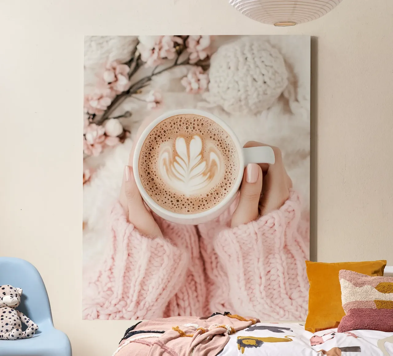 Blush Serenity tela da PhotoVibe Decor