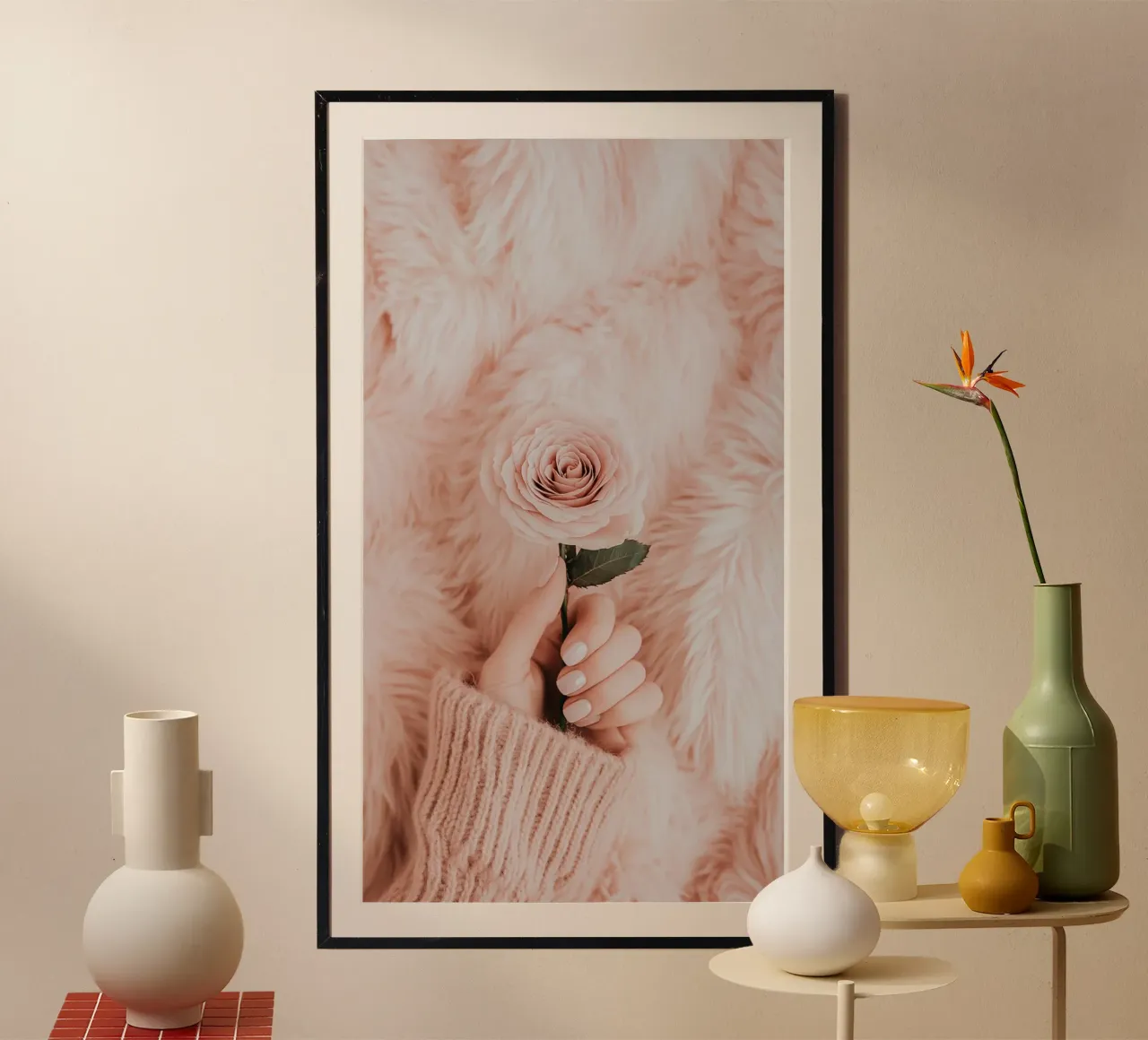 Blush Serenity poster da PhotoVibe Decor
