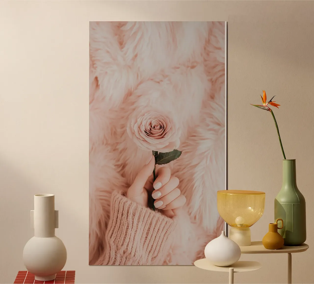 Blush Serenity poster da PhotoVibe Decor
