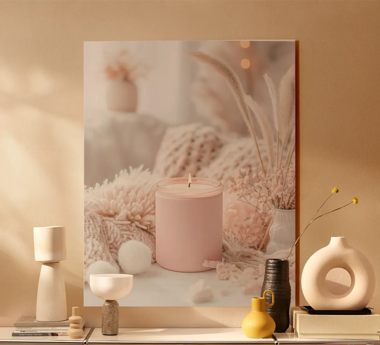 Blush Serenity plexiglass da PhotoVibe Decor