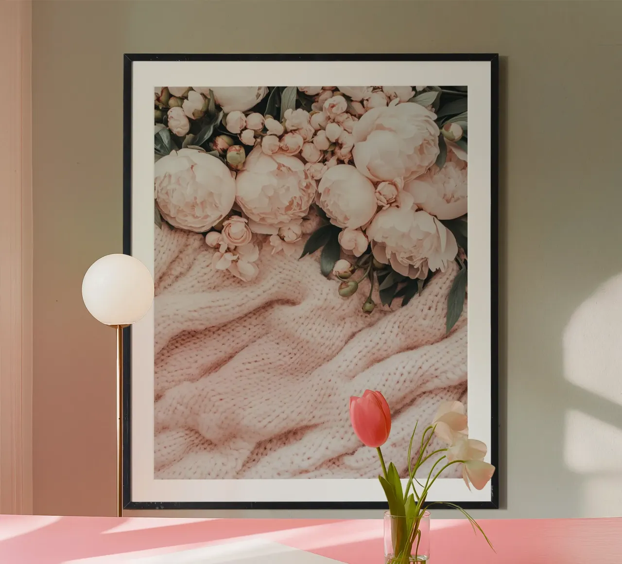 Blush Serenity poster da PhotoVibe Decor