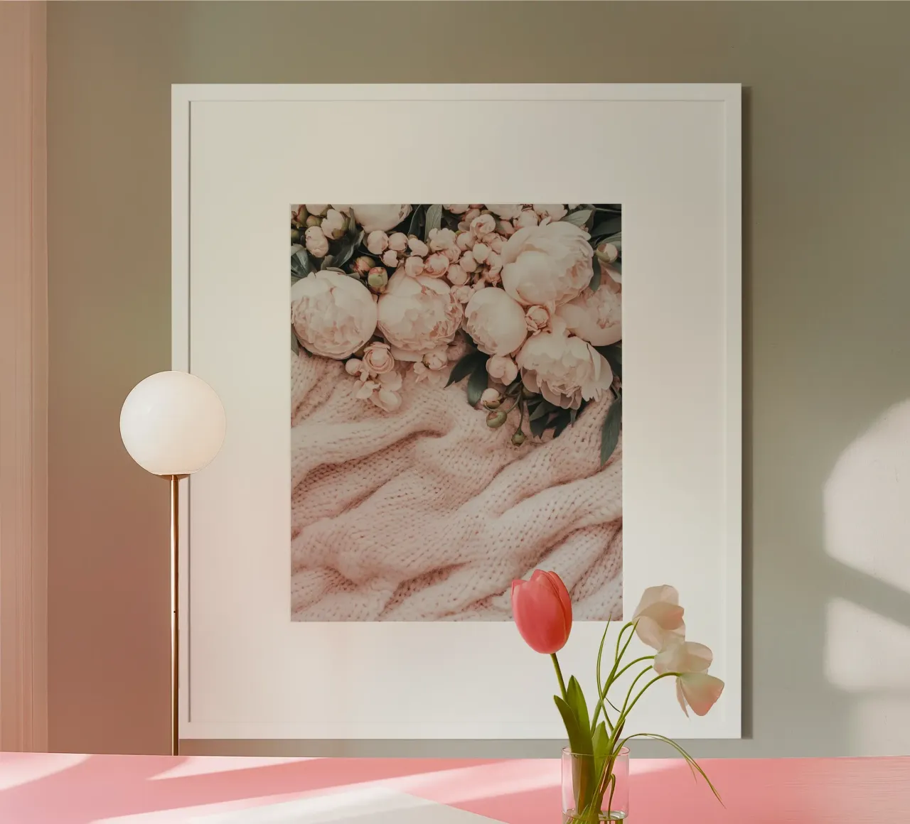 Blush Serenity poster da PhotoVibe Decor