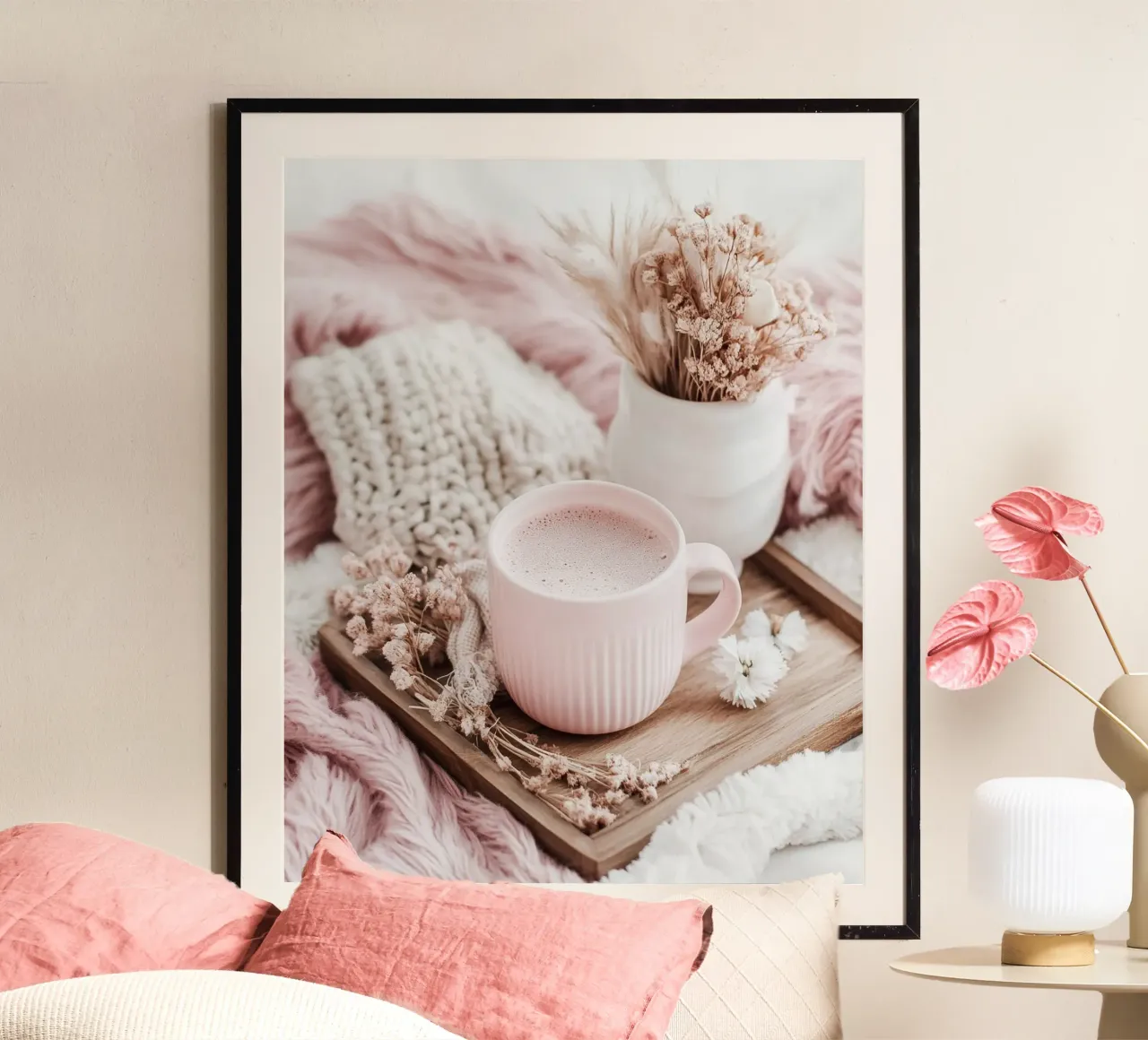 Blush Serenity carta hahnemühle da PhotoVibe Decor