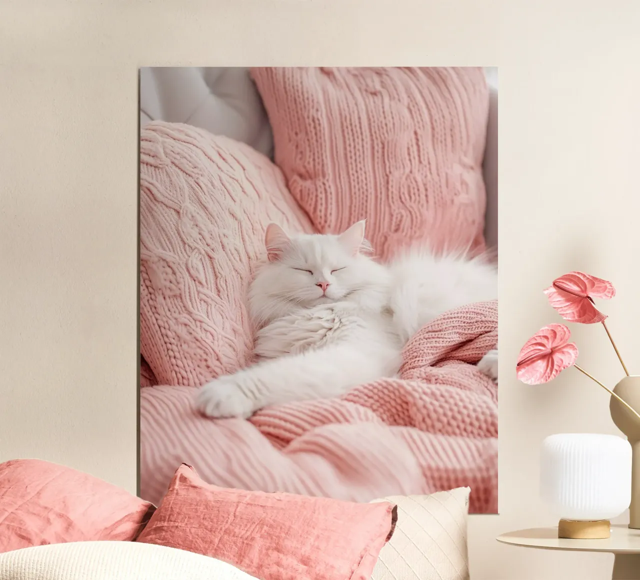 Blush Serenity poster da PhotoVibe Decor