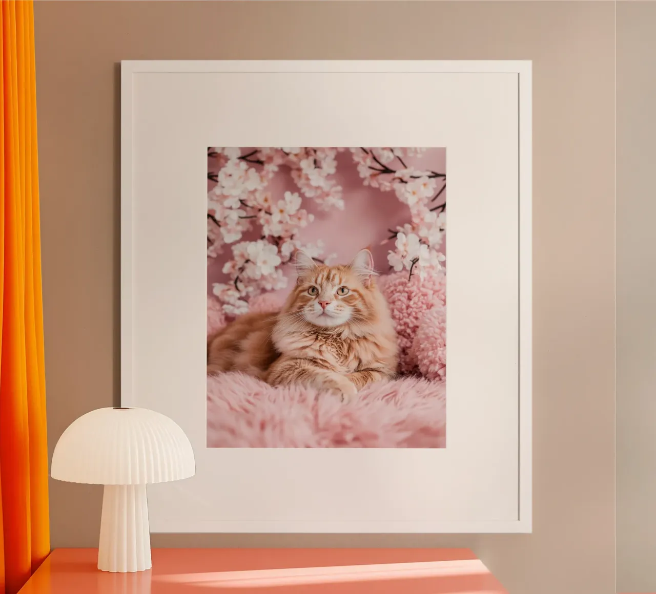 Blush Serenity poster da PhotoVibe Decor