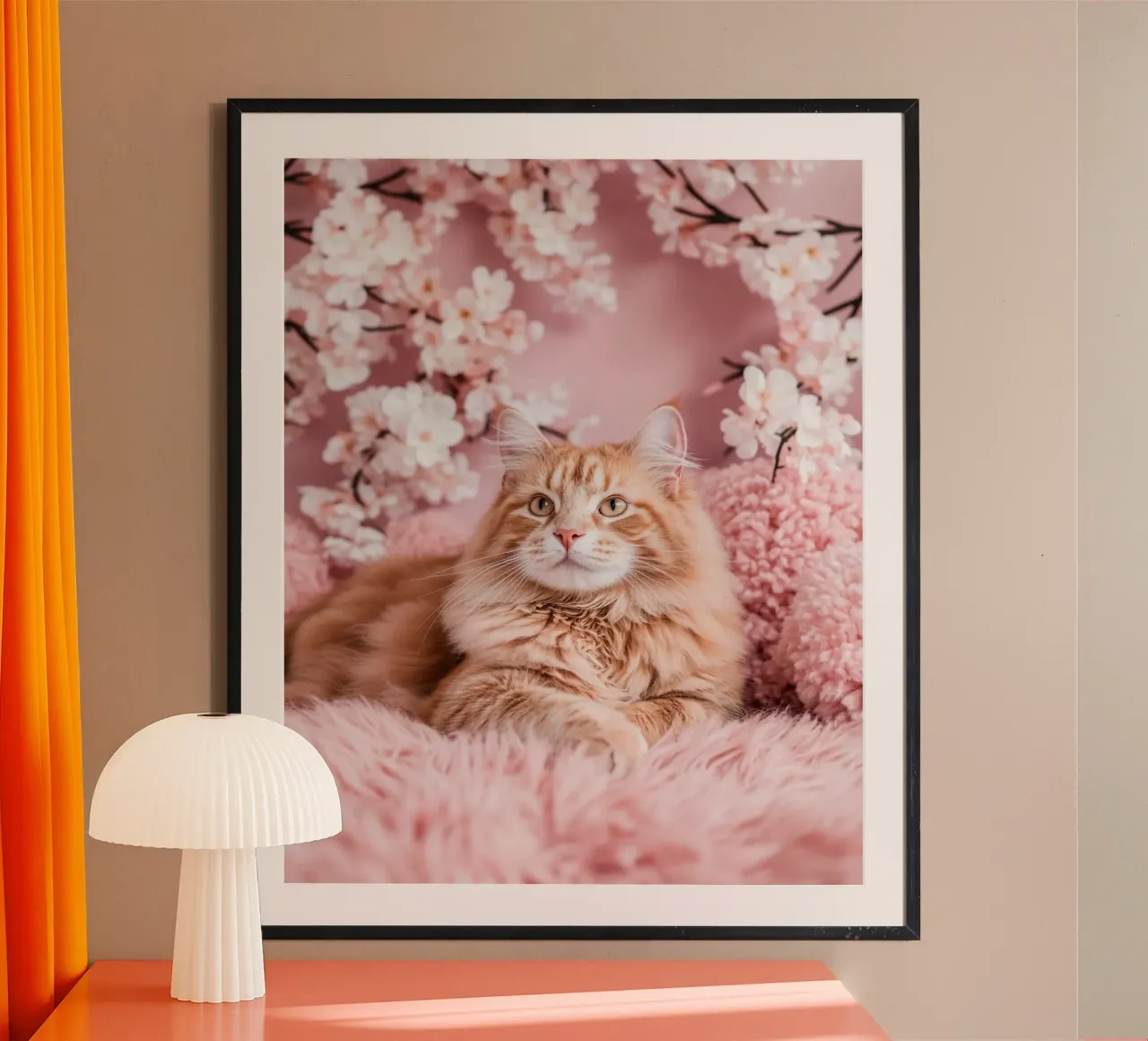 Blush Serenity poster da PhotoVibe Decor