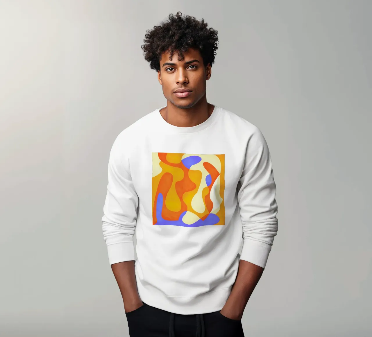 Stillnes felpa da Abstract 888