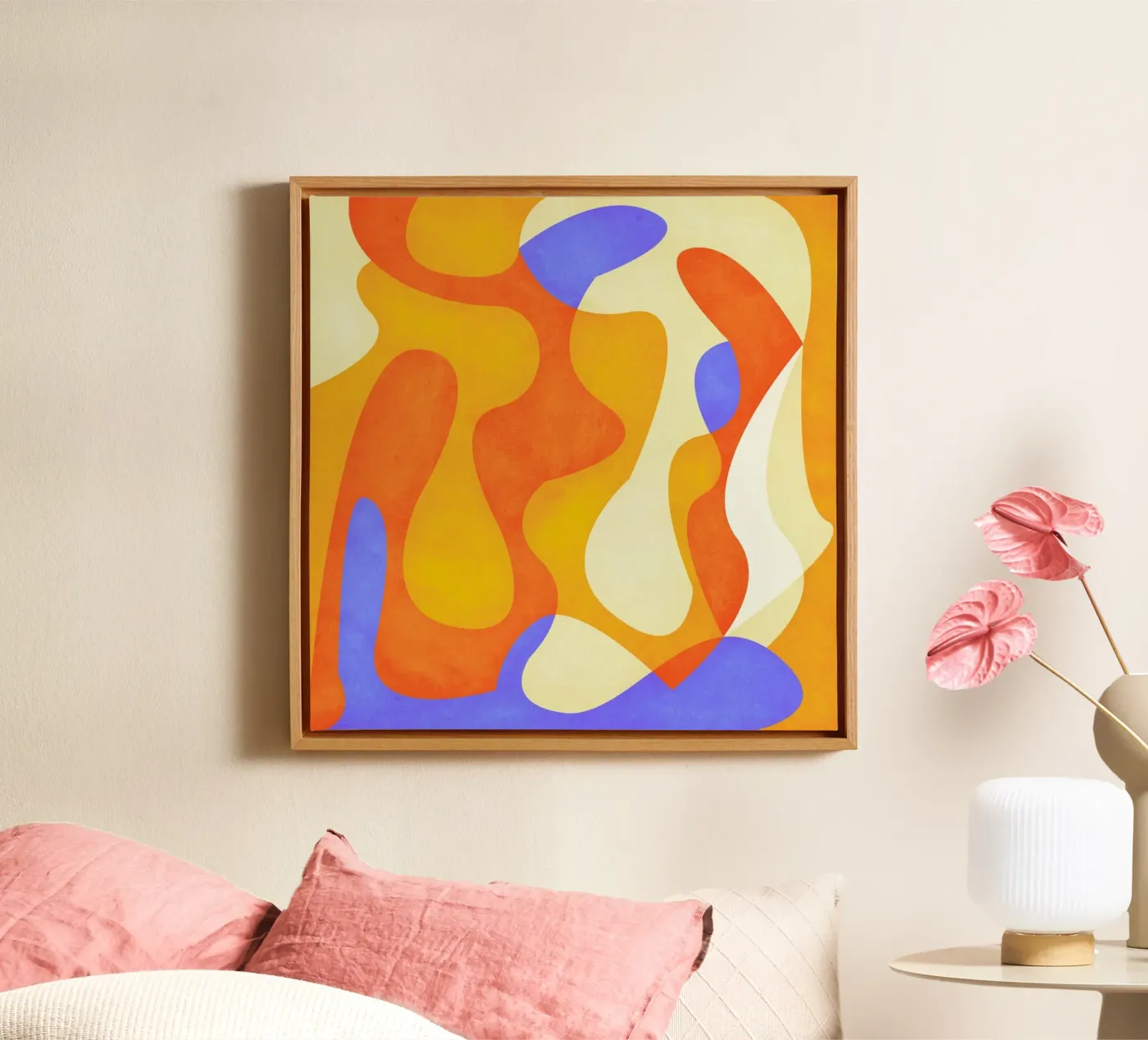 Stillnes tela da Lines Inside