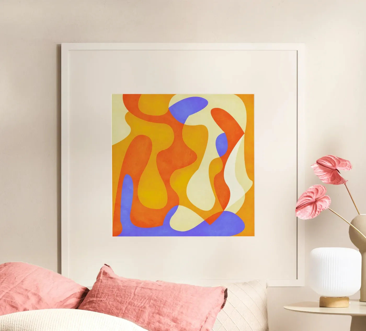 Stillnes poster by Abstract Joy
