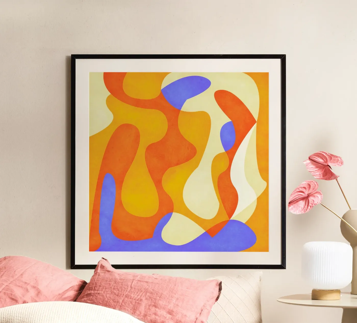 Stillnes poster by Abstract Joy