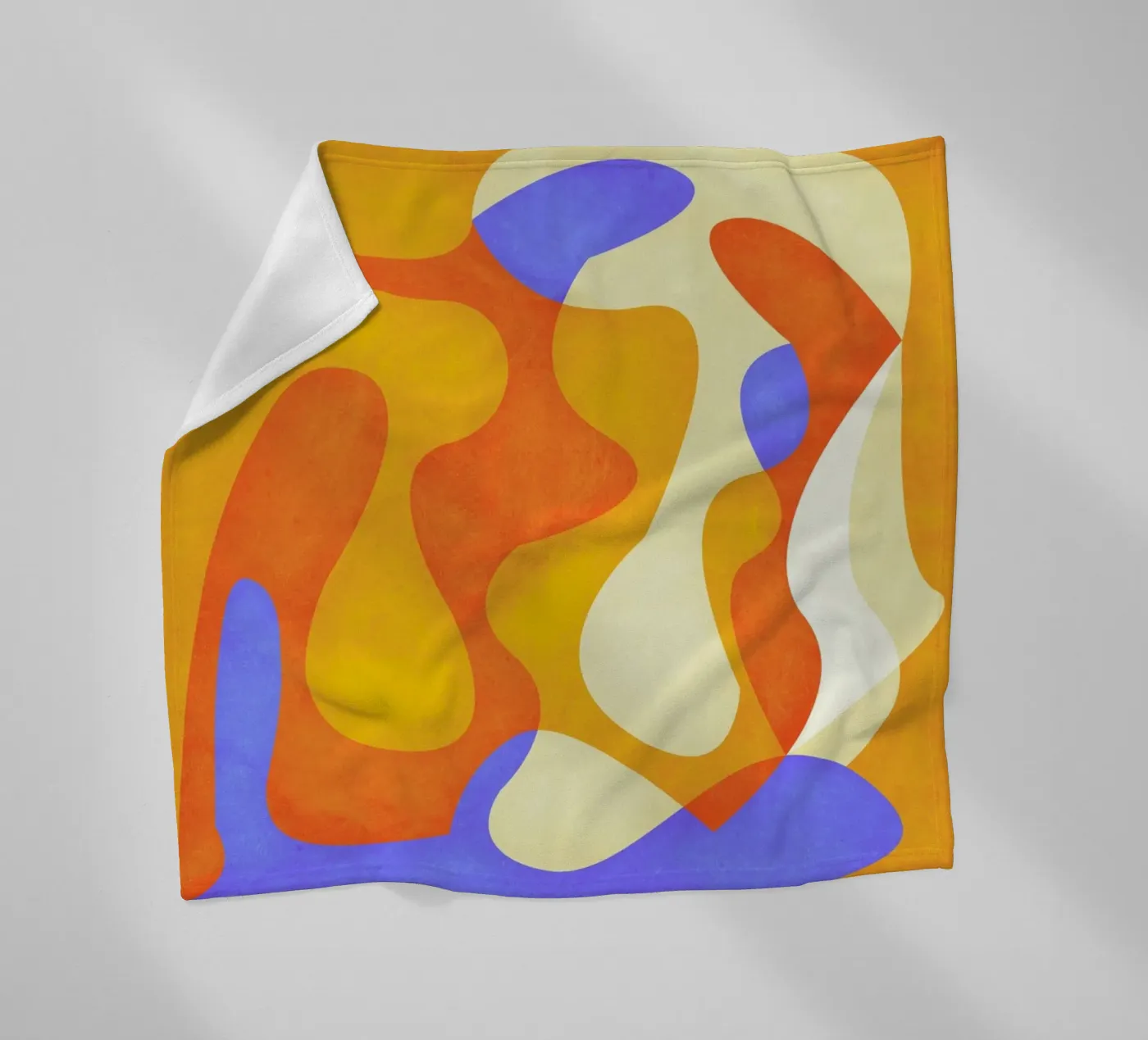 Stillnes fleecedeken van Abstract Joy