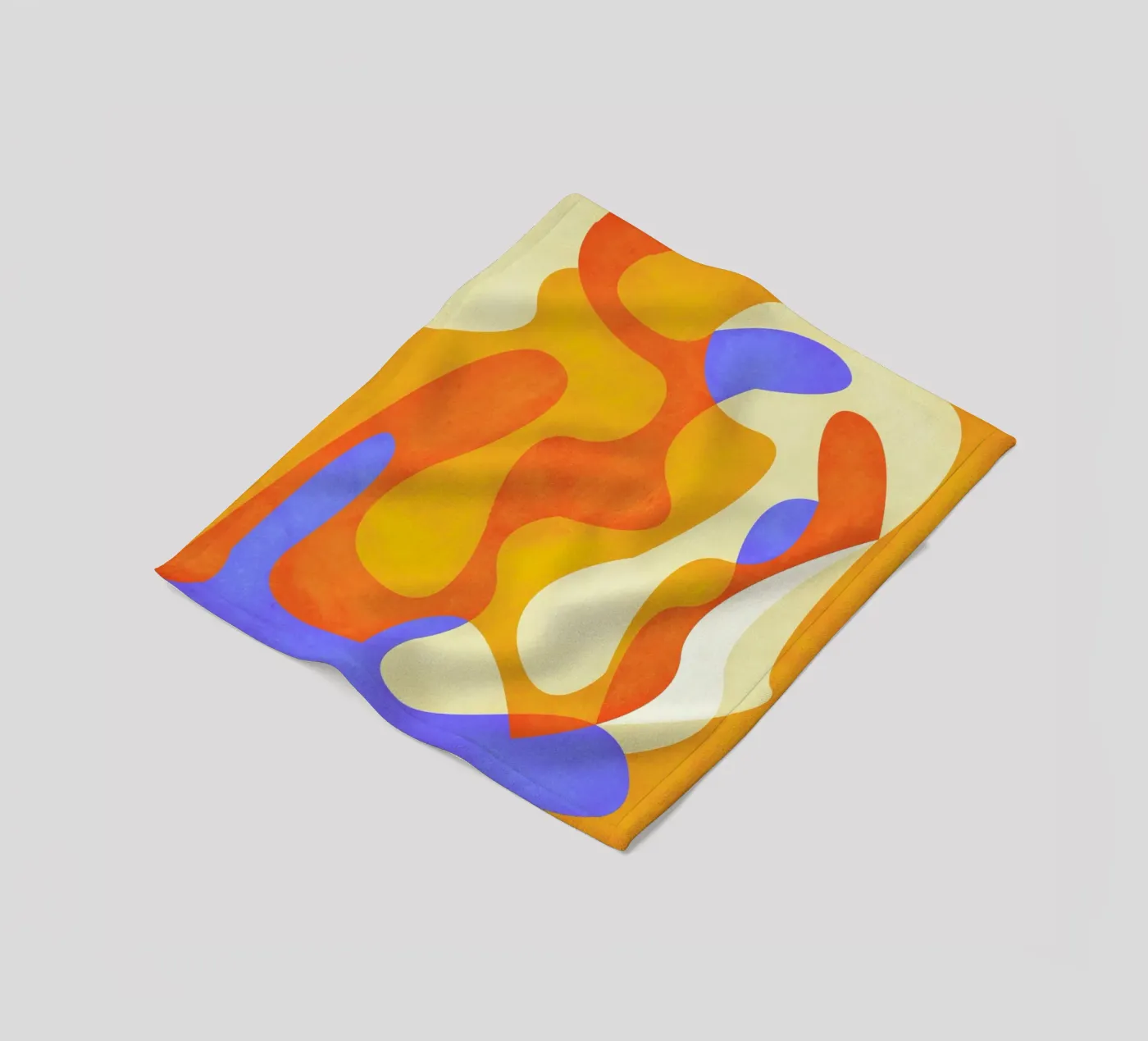 Stillnes fleecedeken van Abstract Joy