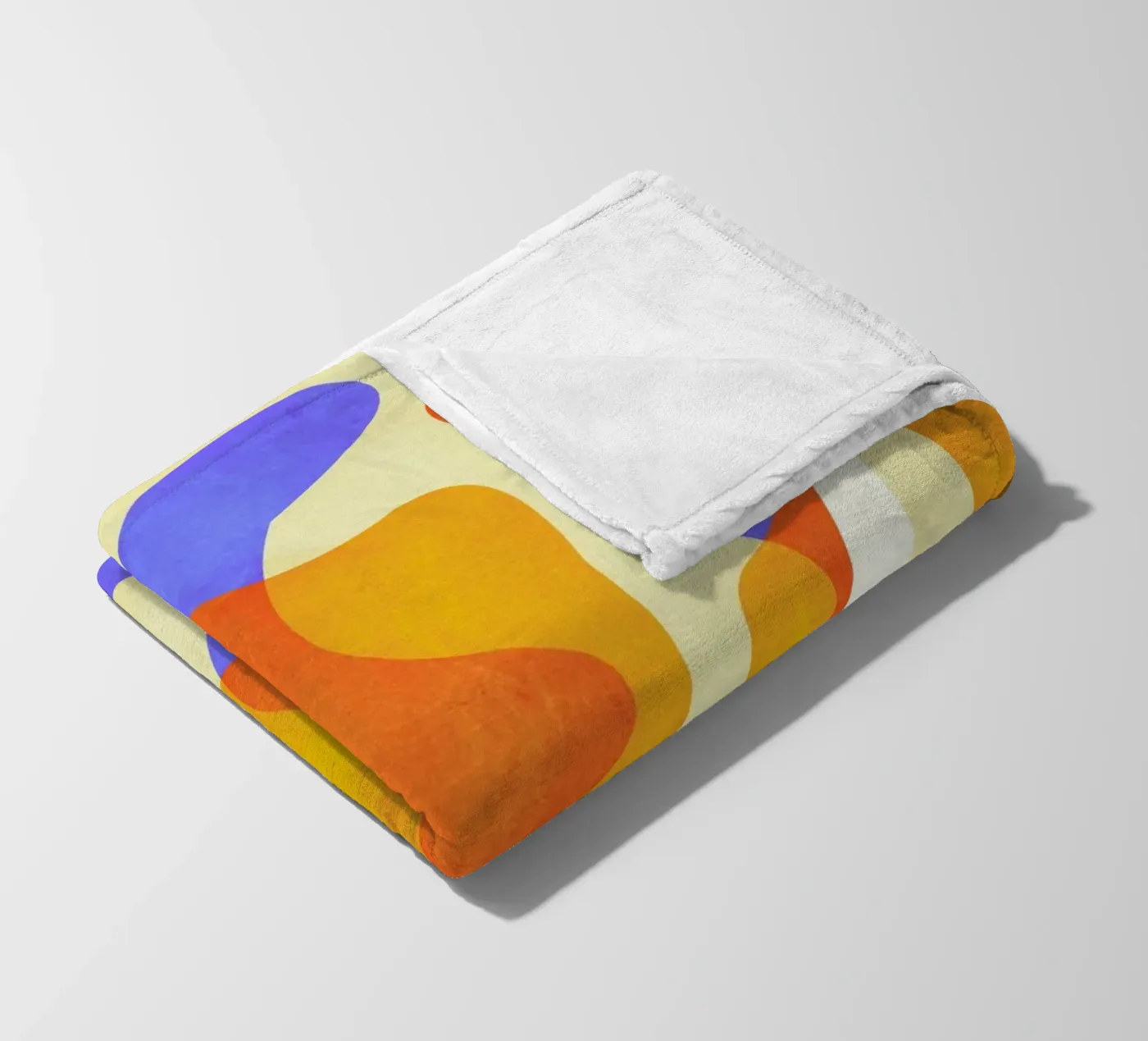 Stillnes fleecedeken van Abstract Joy