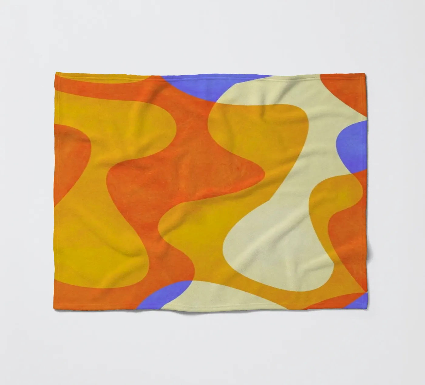 Stillnes fleecedeken van Abstract Joy