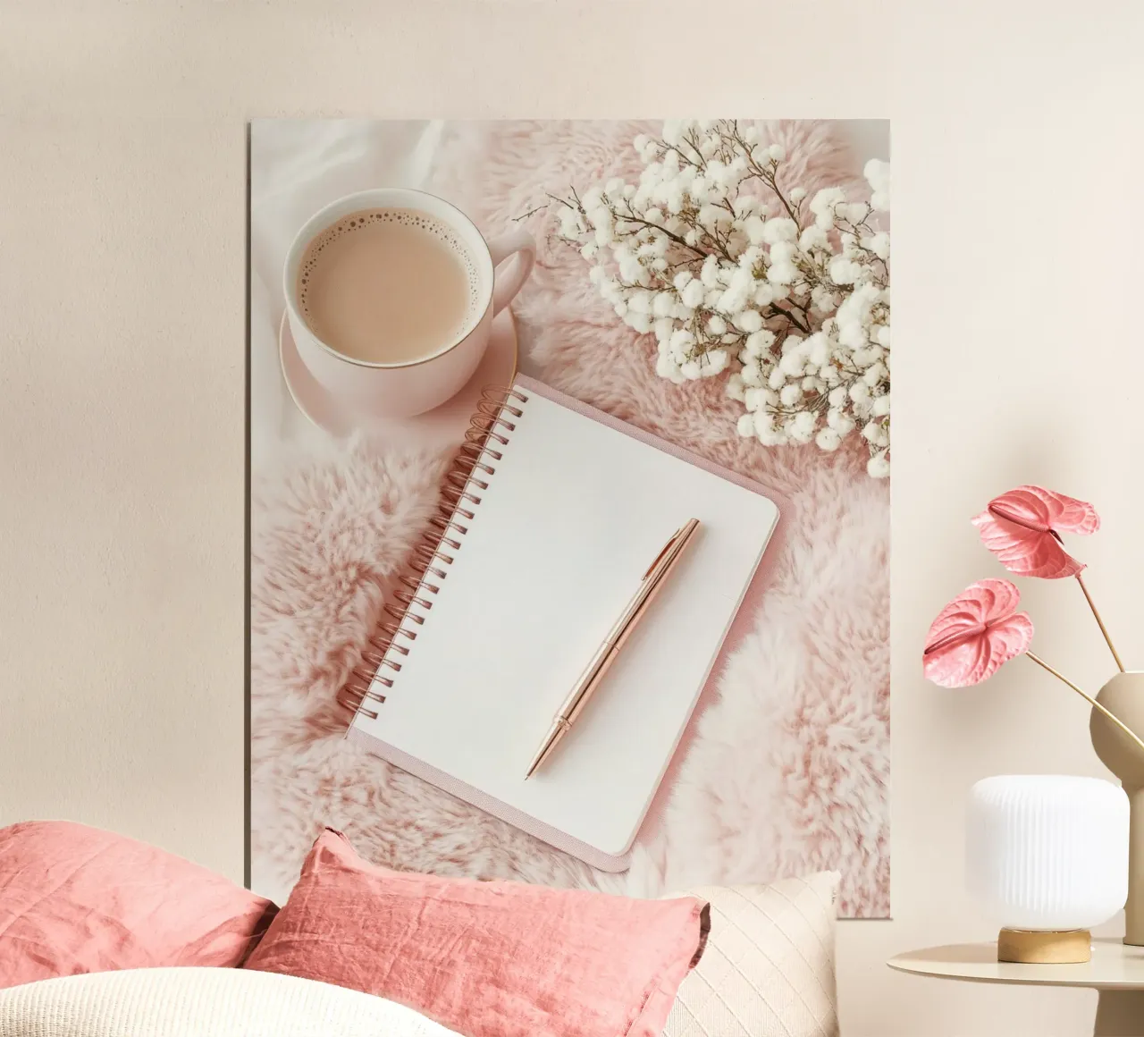 Blush Serenity poster da PhotoVibe Decor