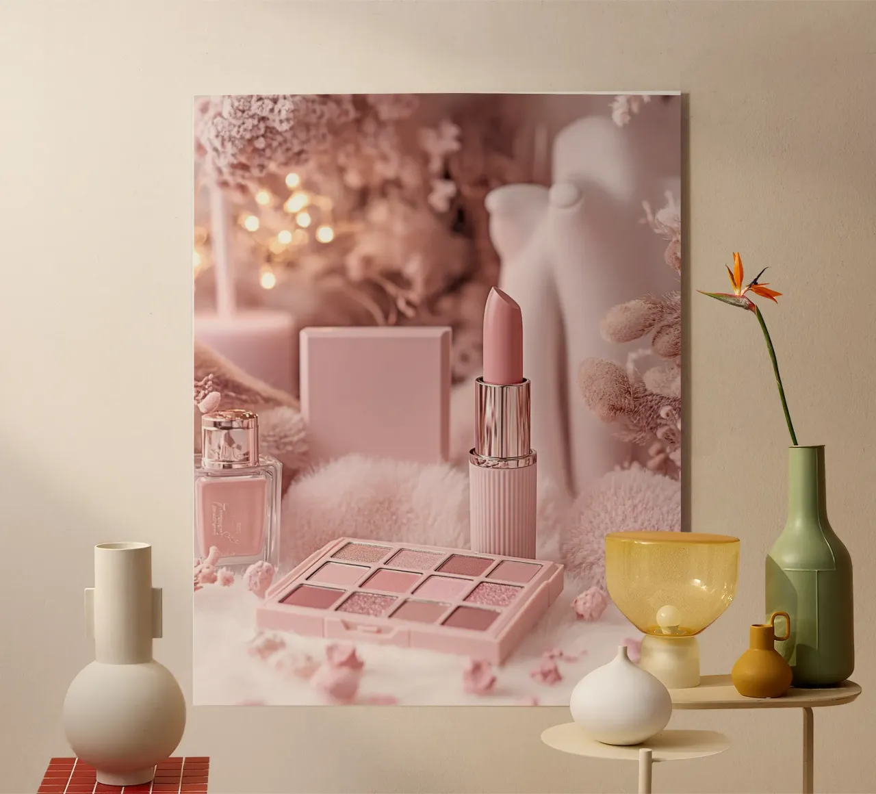 Blush Serenity plexiglass da PhotoVibe Decor