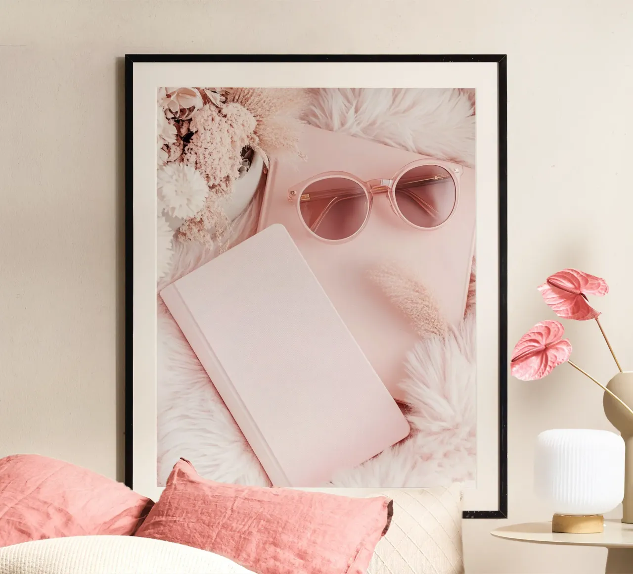 Blush Serenity poster da PhotoVibe Decor