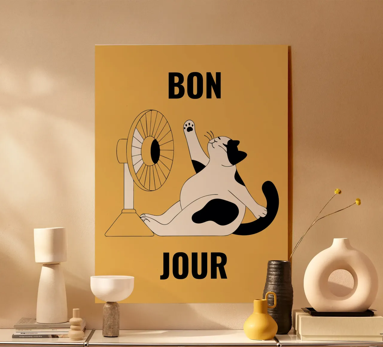 Cat Fanning plexiglass da OUR SHOP