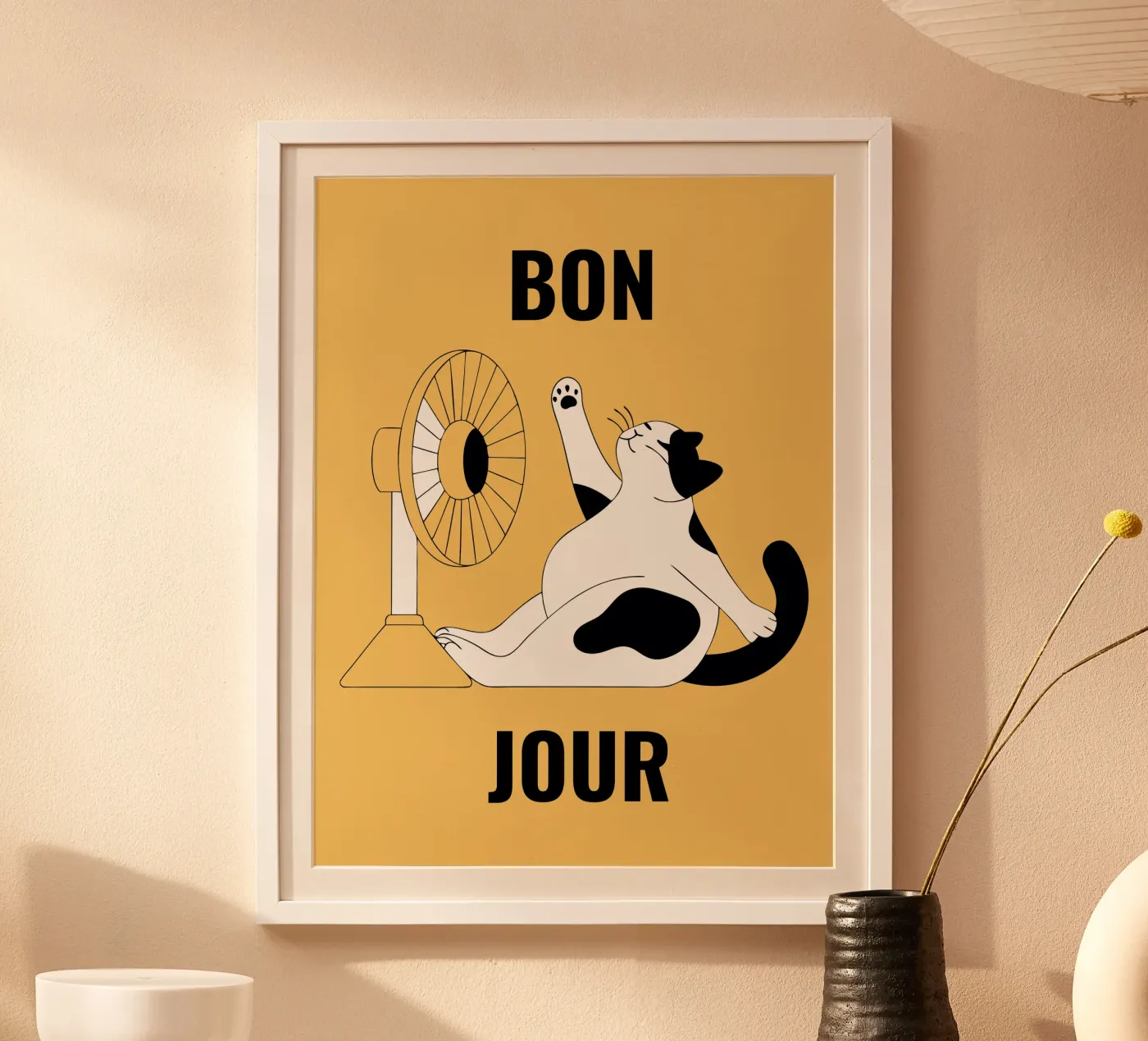 Cat Fanning poster da OUR SHOP