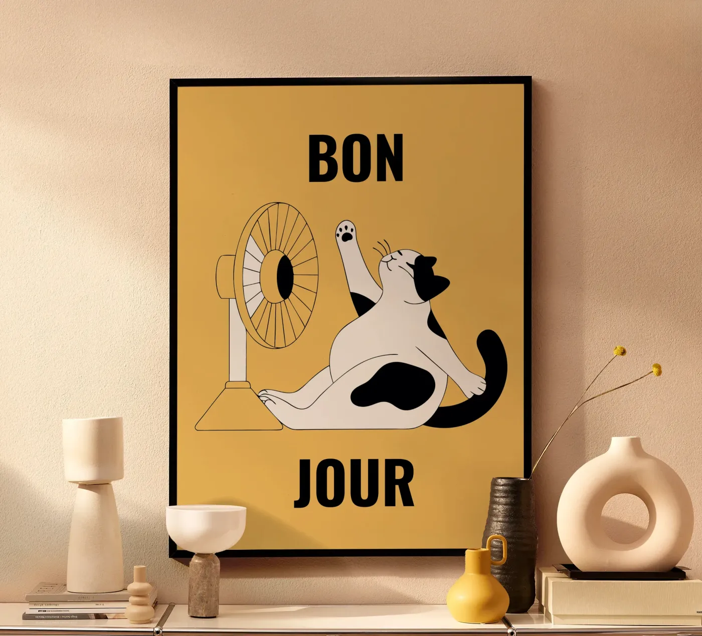 Cat Fanning poster da OUR SHOP