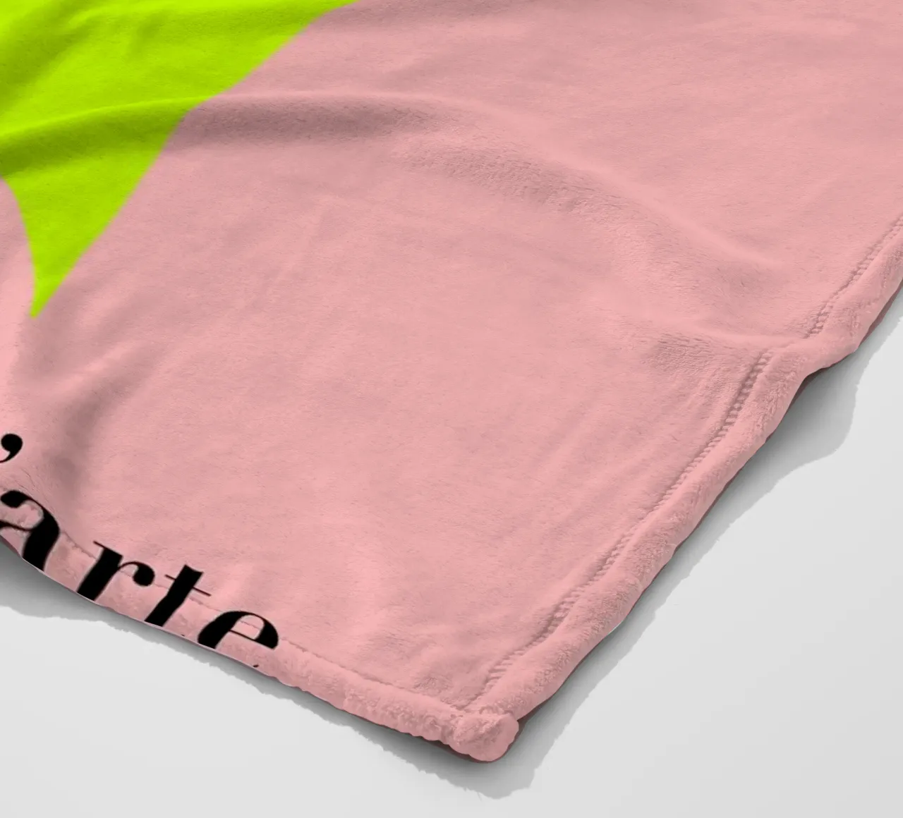 Neon Copenhagen Abstract Art coperta in pile da GraceDigitalArtCo
