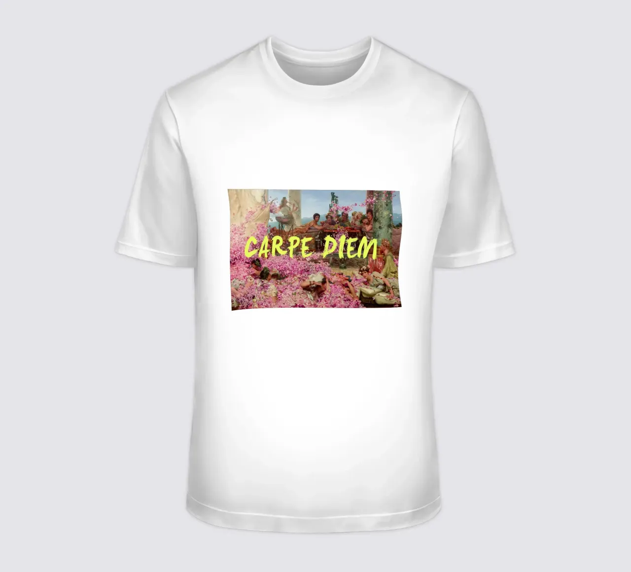 Carpe Diem Yellow Art t-shirt da GraceDigitalArtCo