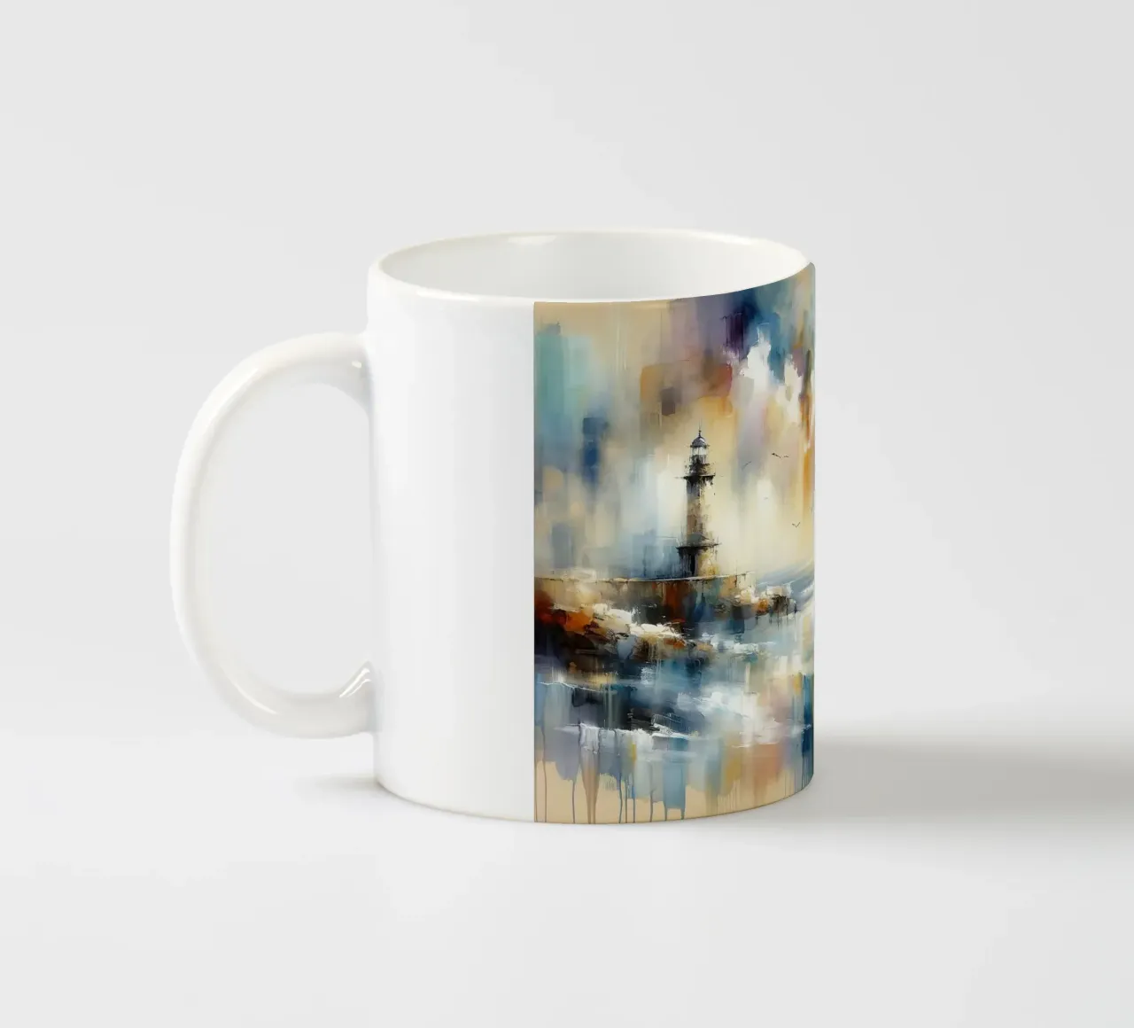 Rifugio del Faro tazza in ceramica da Chromatic Fusion Studio