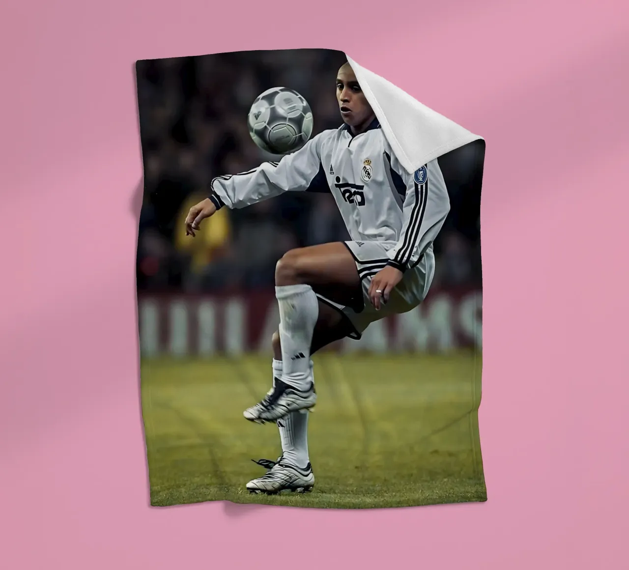 Roberto Carlos 90s coperta in pile da Low poly art