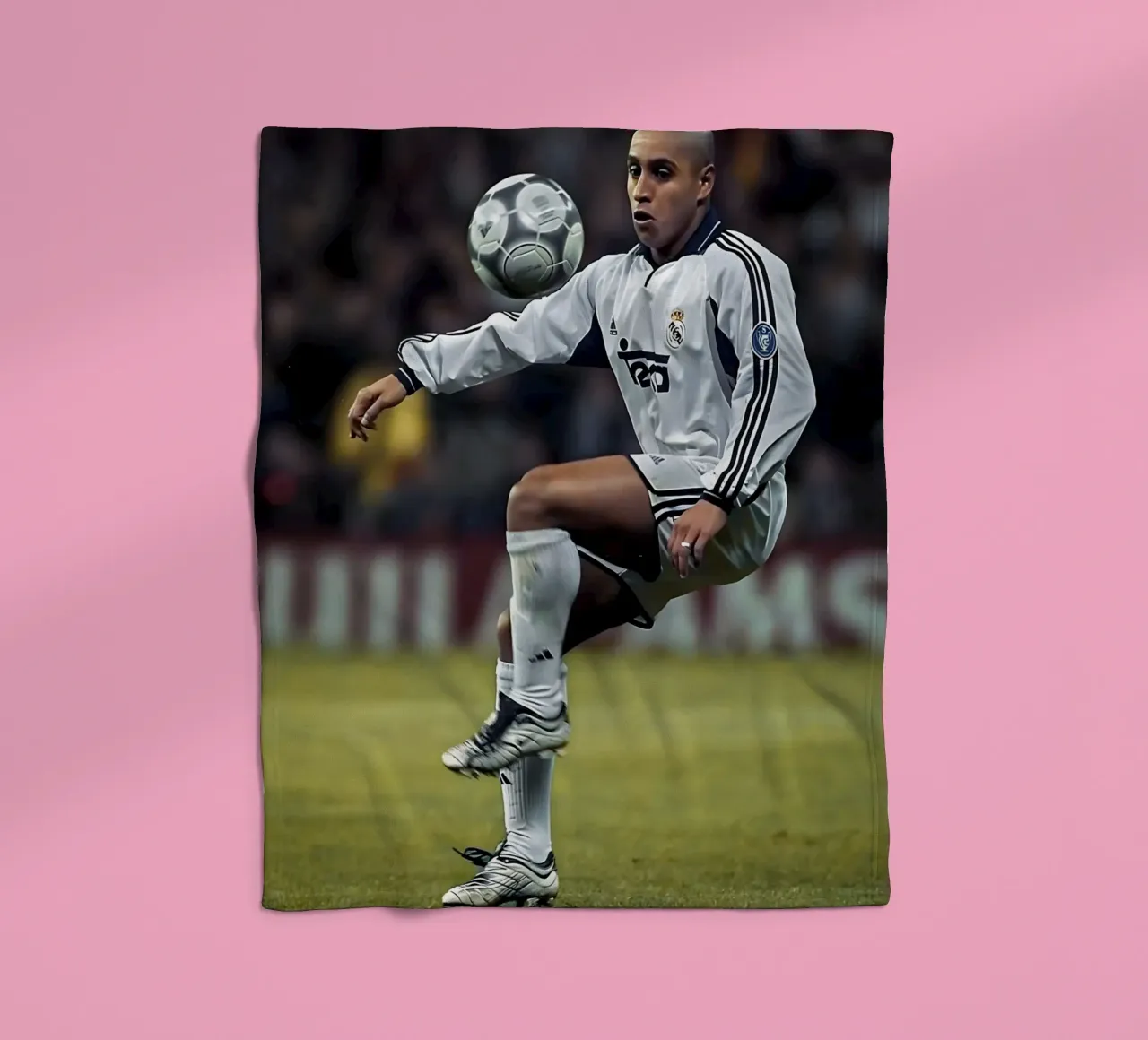 Roberto Carlos 90s coperta in pile da Low poly art